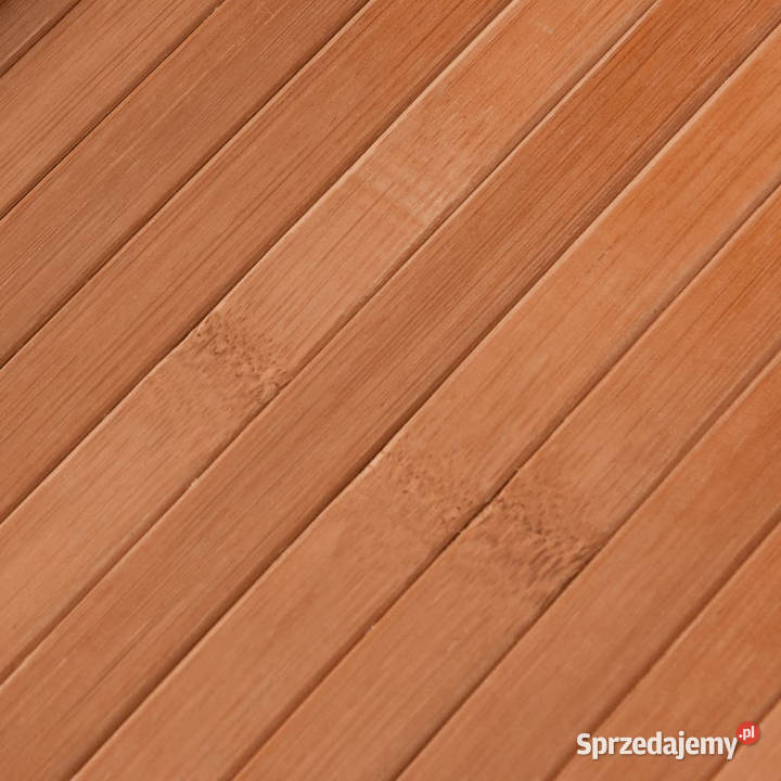 Parawan brązowy 165x400 bambusowy WM376999 Warszawa