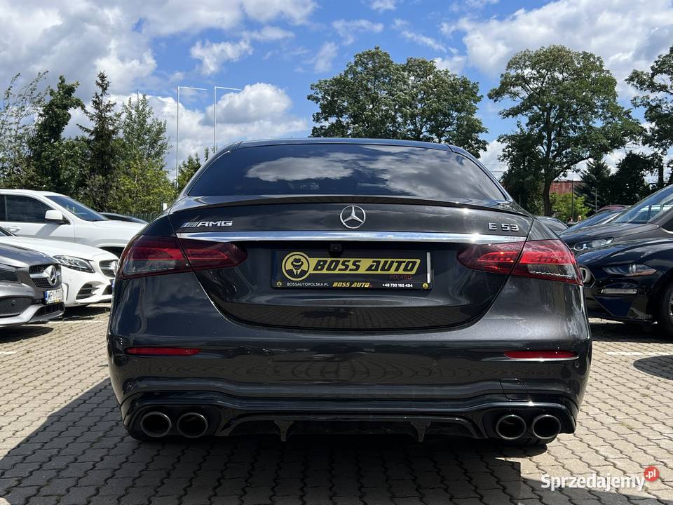MercedesBenz E 53 2020 elektrycznie ustawiane fotele