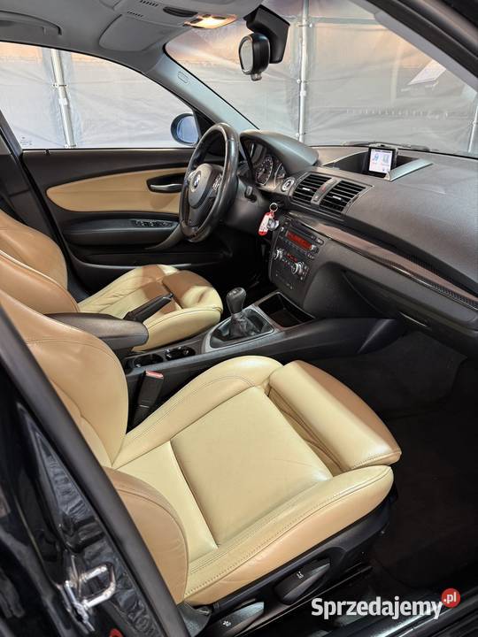 BMW seria 1 118i 20 benzyna FULL jedyna taka czarny Nochowo