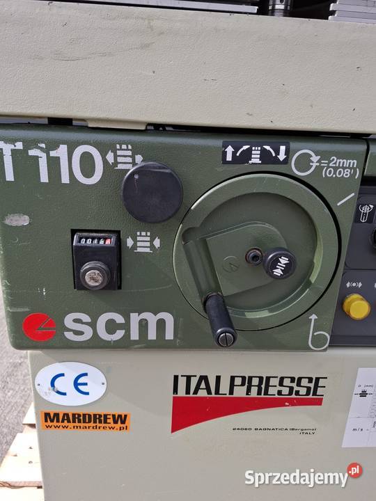 Frezarka dolnowrzecionowa SCM T110 326 Produkcja Naprawa sprzedam
