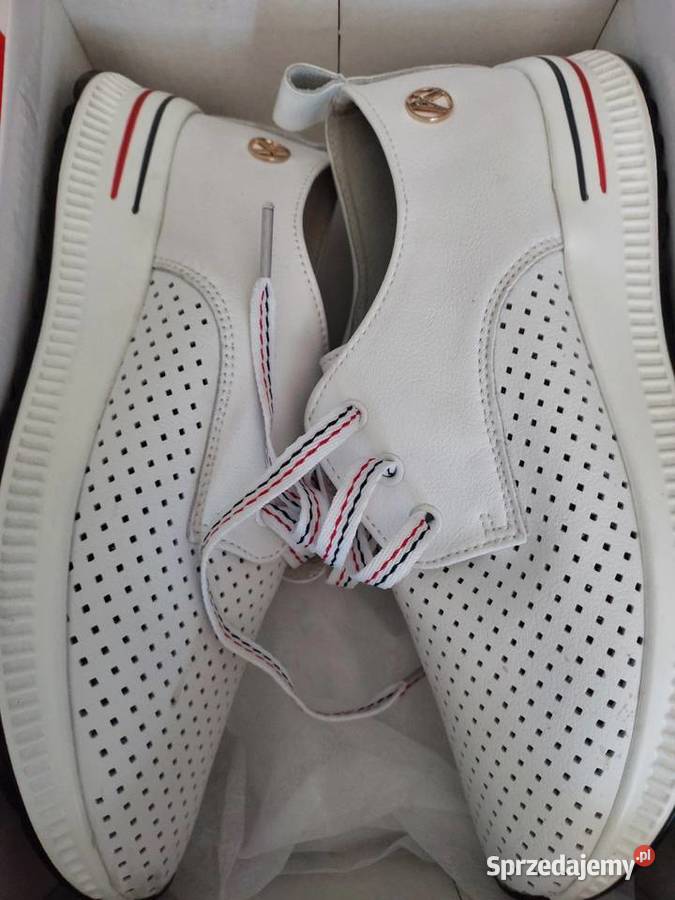 Buty sportowe Nowe skórzane białe Artiker 38