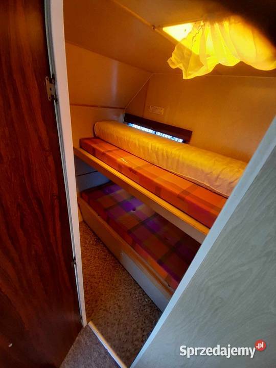 Przyczepa kempingowa kip piętrowe łóżka zadbana Sieradz sprzedam