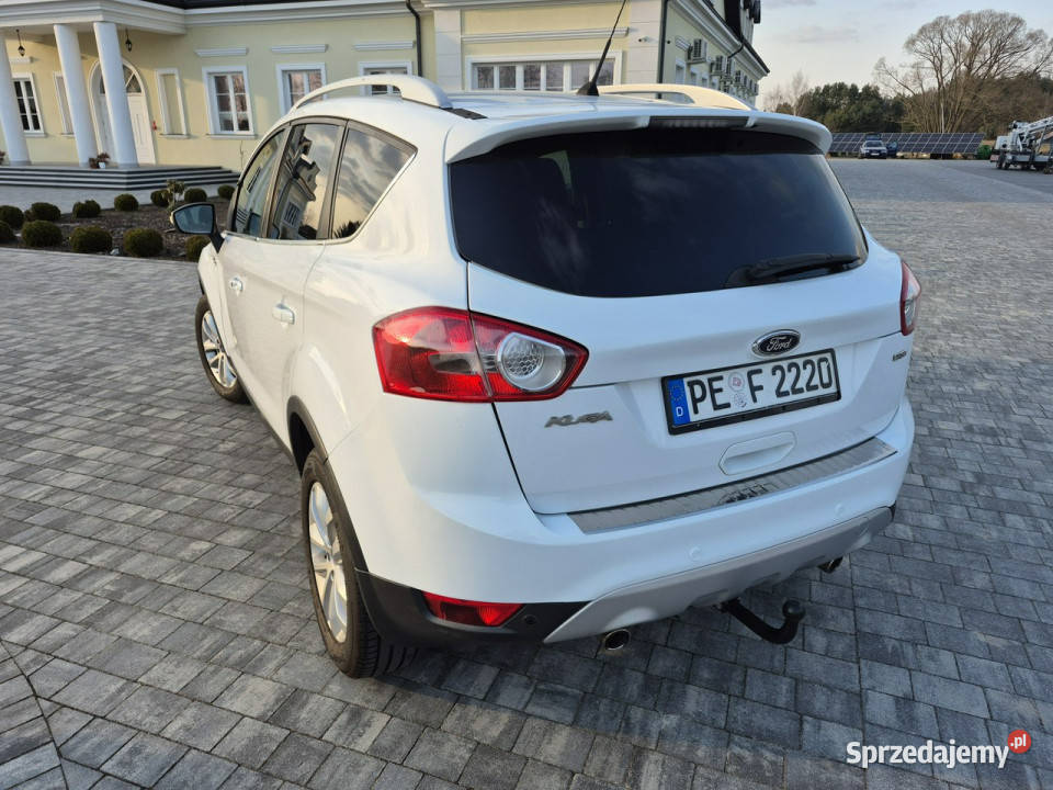 Ford Kuga pdc bezwypadkowy climatronic bez rdzy relingi dachowe Drelów