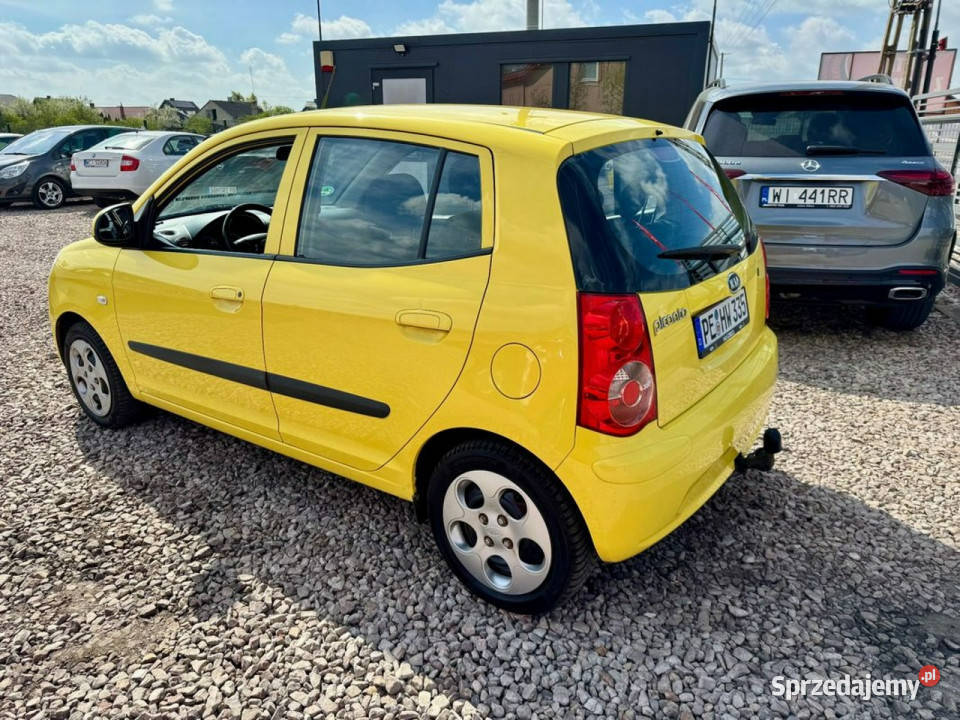 Kia Picanto Kia Picanto 11 Ładny Sprawny żółty