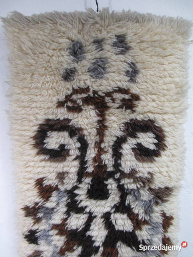 Kilim Rya Rug 120 X 40 lata 70