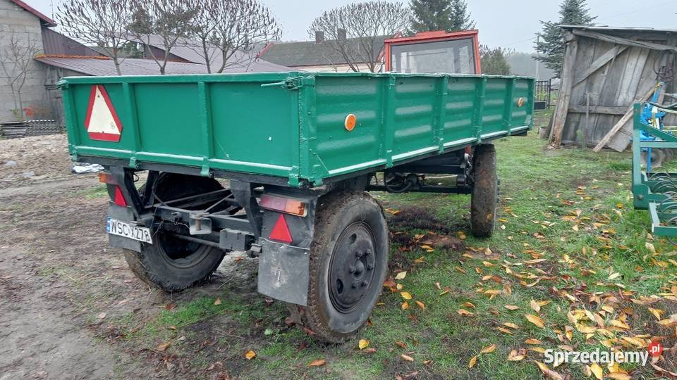 Przyczepa rolnicza sztywna zarejestrowana sprzedam