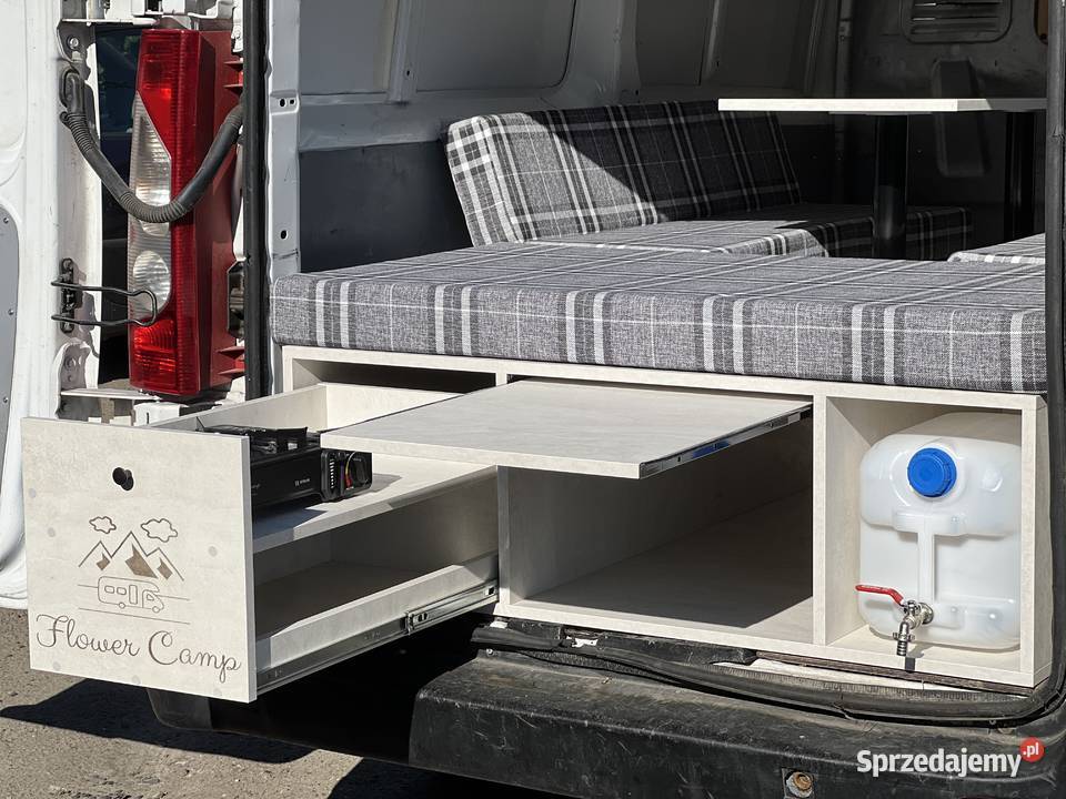 box camper zabudowa kempingowa trafic vw Sprzęt kuchenny