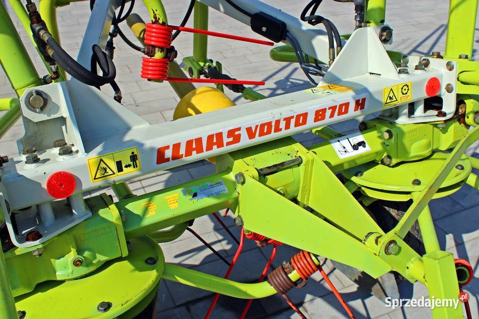 Przegrabiarka 8 Wirnikowa przetrząsarka CLAAS Claas Gorzkowice