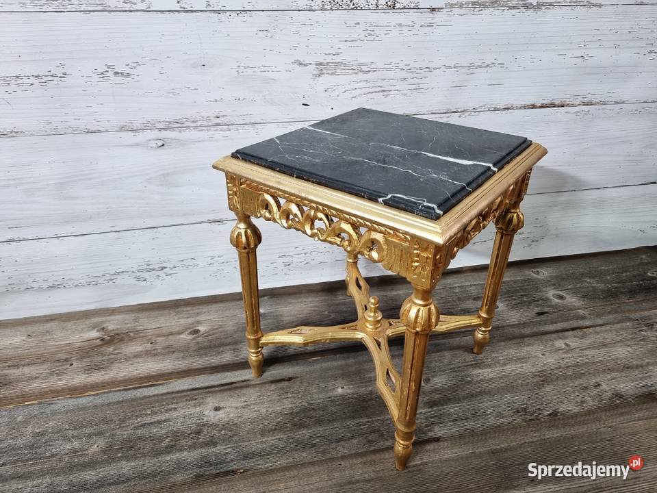 Stolik z blatem marmurowym podkarpackie sprzedam