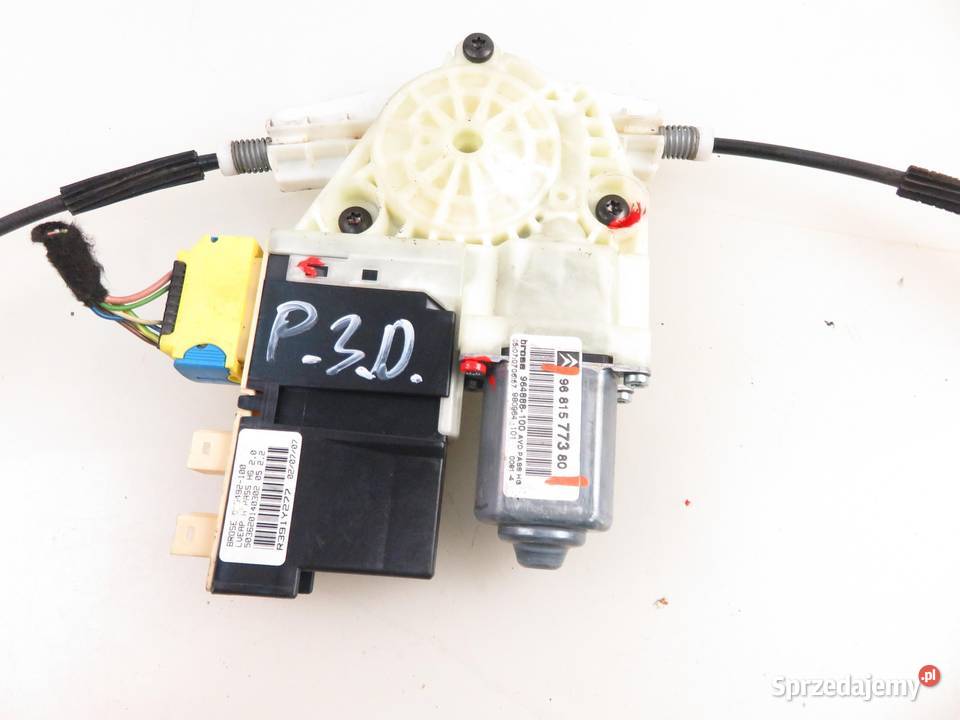 PODNOŚNIK SZYBY PRAWY 3D CITROEN C4 coupe LA sprzedam