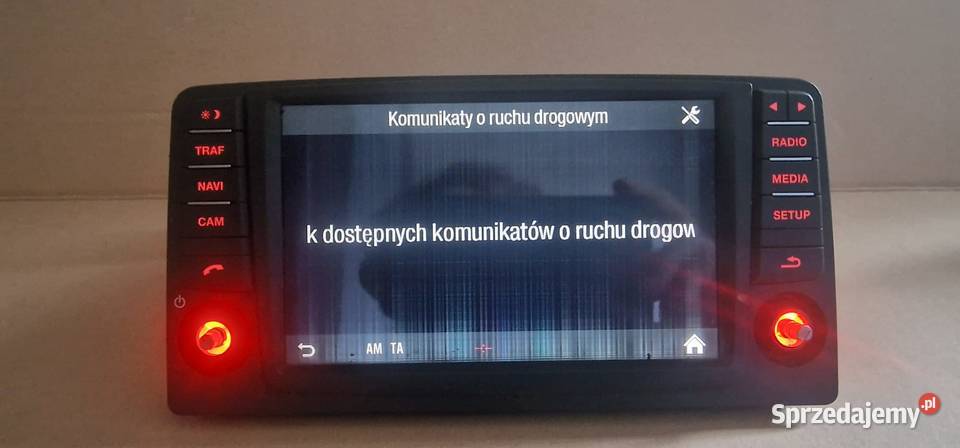 MAN TGX TGS EURO 6 E6 RADIO NAWIGACJA ciężarowe Części samochodowe Bieleń