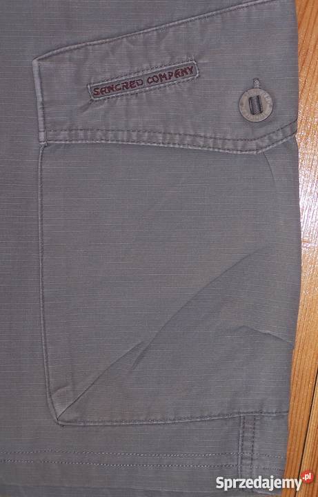 Krótkie spodenki szorty Sancred 100 bawełna z Rozmiar M Białystok