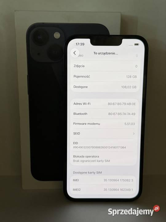 iPhone 13 128GB 100 KONDYCJA wielkopolskie sprzedam