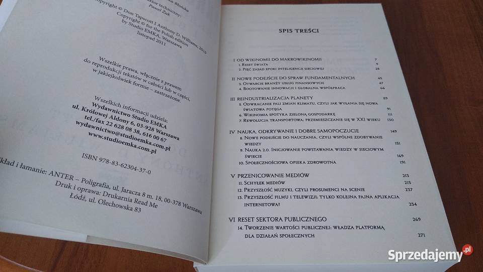 Makrowikinomia reset świata i biznesu Don Gdańsk