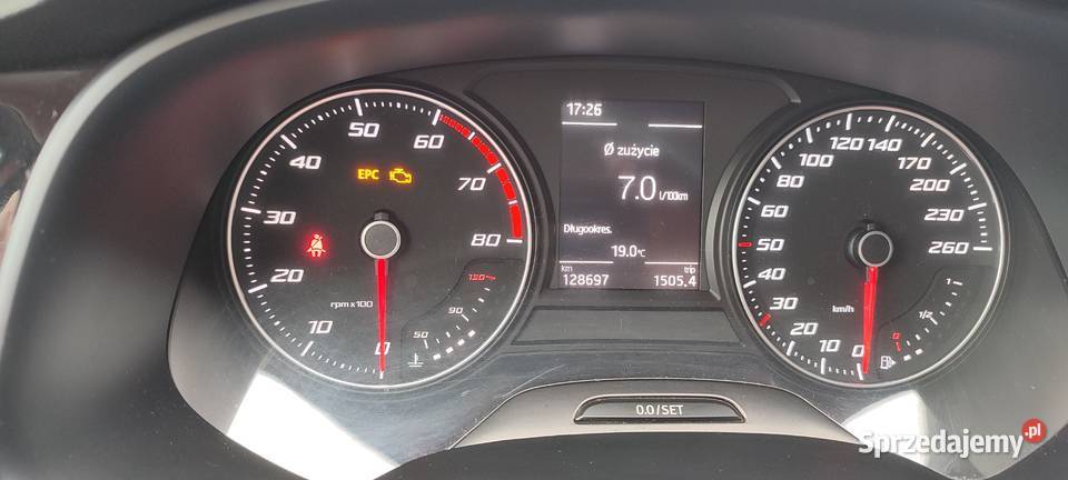 Seat Leon III ST 14 TSI 130tkm przebiegu Rok produkcji 2014 Kielce