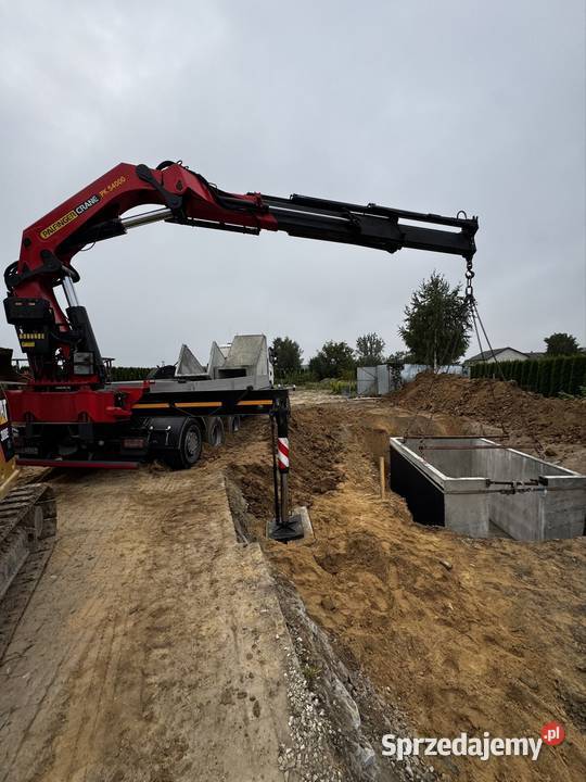 Usługi HDS 18 ton transport usługi dźwigowe Radom