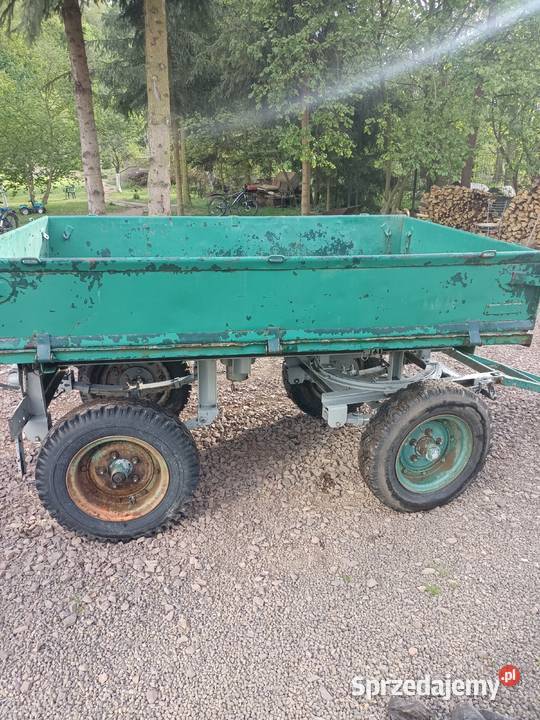 Przyczepa wywrotka multi car japoński traktorek Tłumaczów