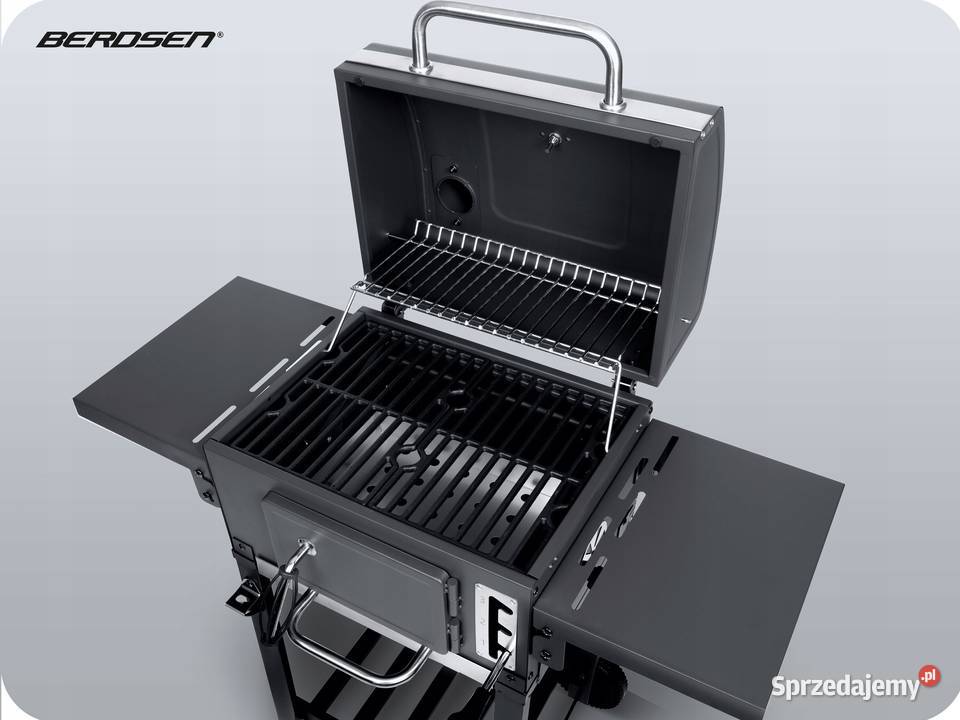 GRILL WĘGLOWY OGRODOWY KOMIN ŻELIWNY RUSZT Z