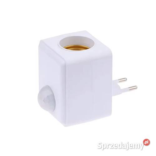 Gniazdo żarówki E27 z czujnikiem ruchu PIR Rzeszów