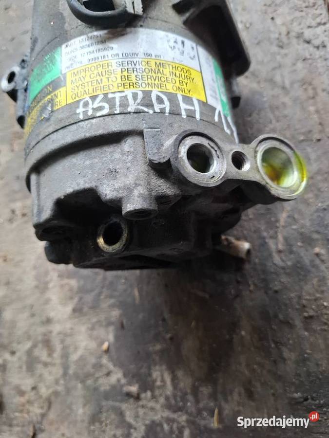 Kompresor Sprężarka Klimatyzacji Opel Astra H 17 Wisznice