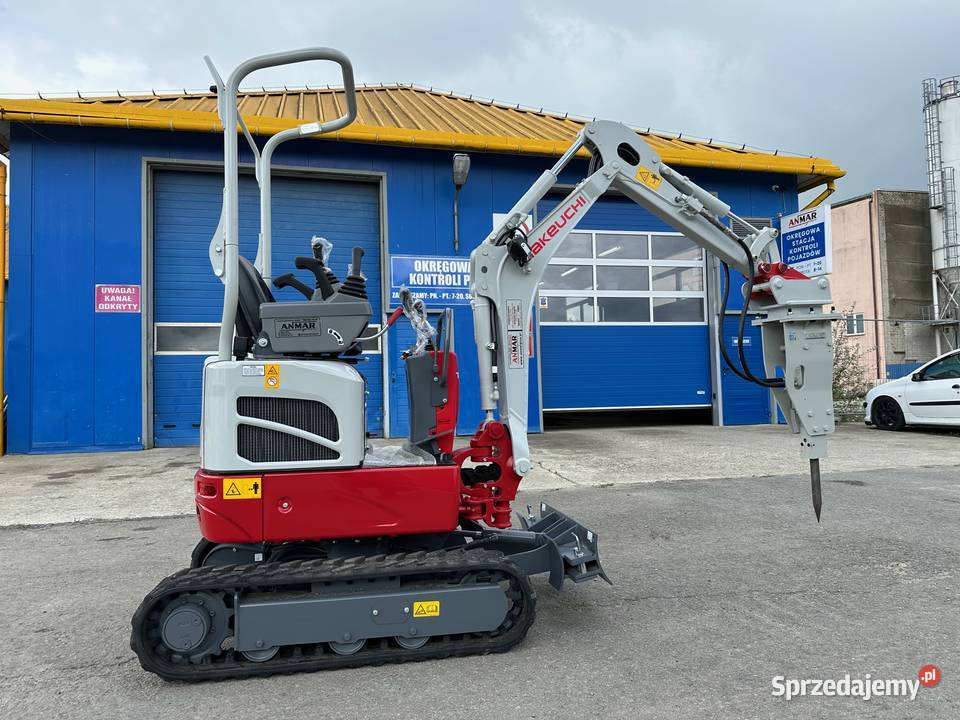 Nowa japońska mikro koparka Takeuchi TB210R nie Koparki małopolskie