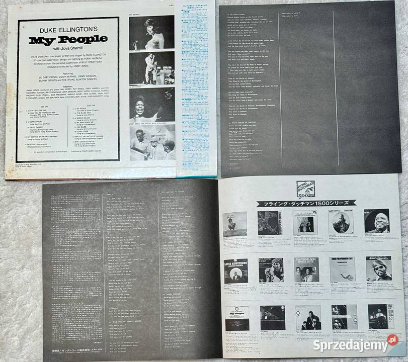 Duke Ellington My People EXEX Japan Obi LP 1975 Rumia sprzedam