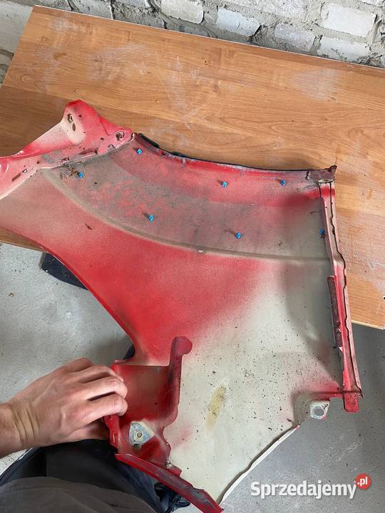 Ducato Jumper Błotnik Lewy Lift Czerwony W kolor Poniatowa