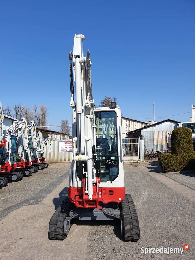Minikoparka Takeuchi TB225 V3 25 tony agregat pełny VAT Katowice sprzedam