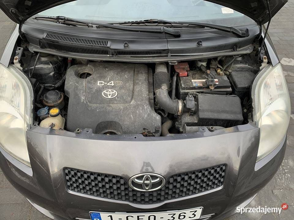 Toyota Yaris 14 D4D 2008 r Opłatach 90KM Płock