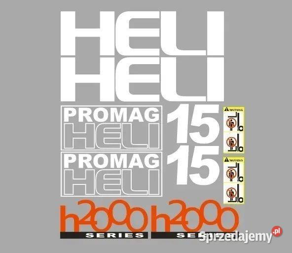 Naklejki oklejenie HELI 15 Zamiennik Karoseria