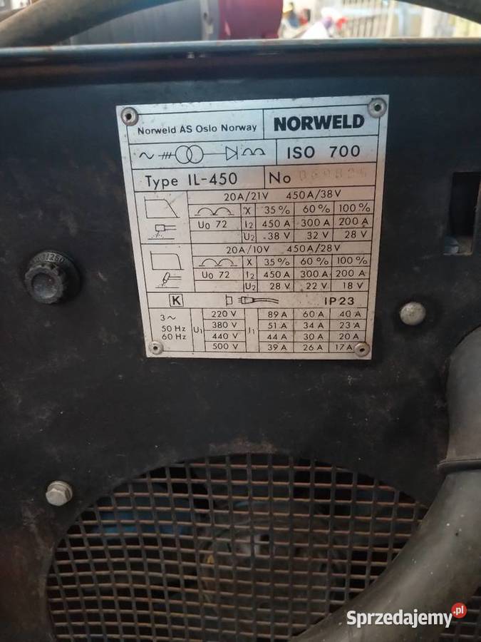 Spawarka elektrodowa 450A Spawarki i lutownice Włoszczowa