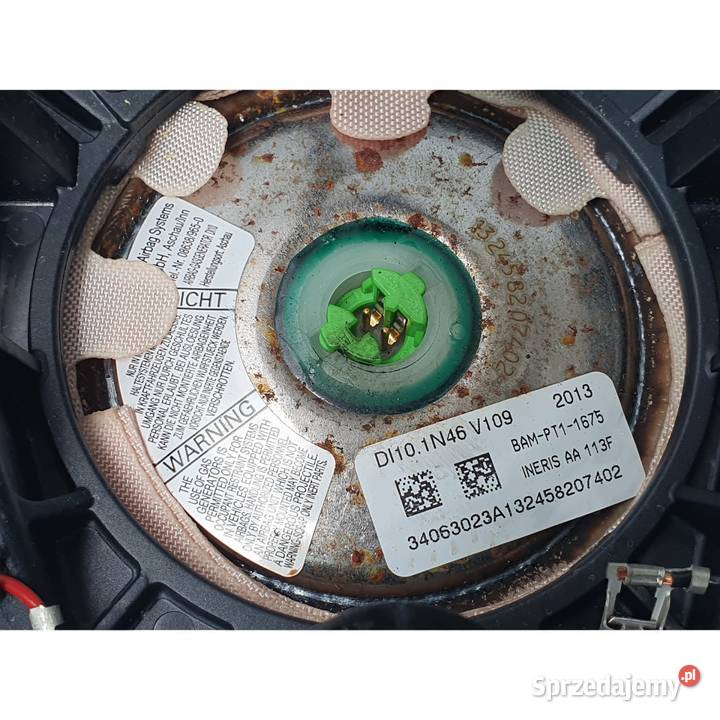 PODUSZKA POWIETRZNA KIEROWCY Ford Focus MK3 Poduszki powietrzne Chełm sprzedam