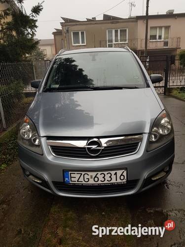 Opel Zafira B 18 LPG łódzkie Aleksandrów Łódzki