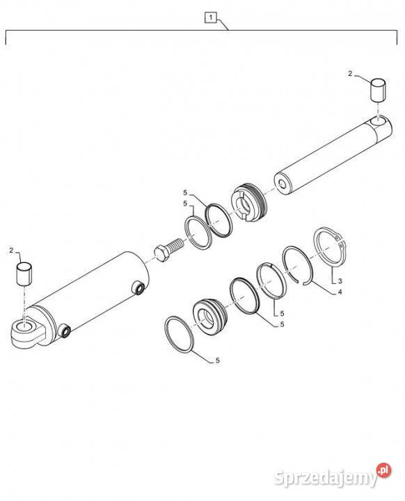 Holland T6090 Remansilownik hydr double acting wielkopolskie