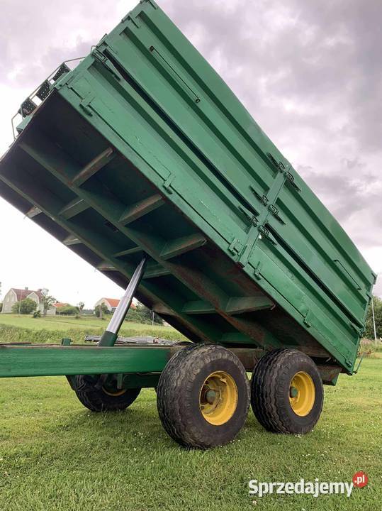 Przyczepa Tandem 10 ton nieuszkodzony Przyczepy rolnicze Ryki