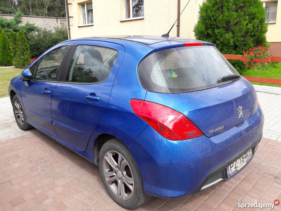 peugeot 308 16 hdi 90 123000 idealny komputer pokładowy Golęczewo