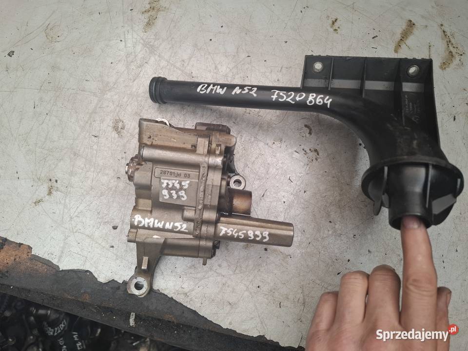 BMW E60 E90 25 pompa oleju 7545939 ssak smok świętokrzyskie Kielce