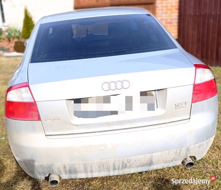 Audi A4B6 18T SLine 2003 uszkodzony Bychawa