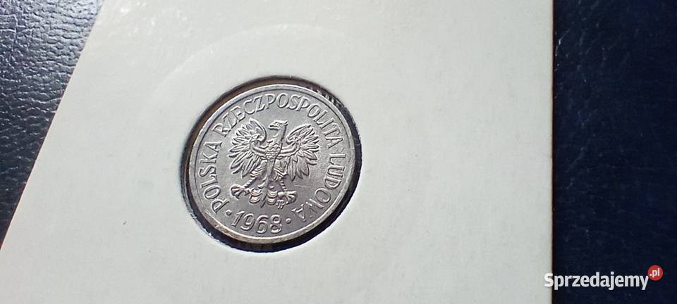 Stare monety 5 groszy 1968 skrętka Polska PRL Lesko sprzedam