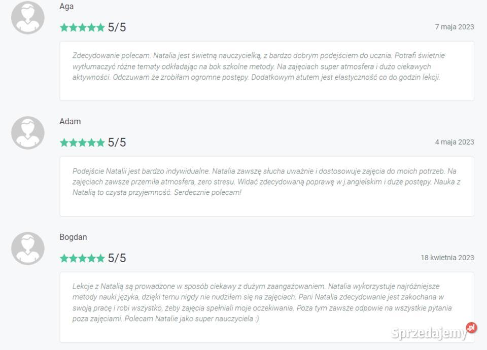 Nauka języka angielskiego Online z magistrem Warszawa