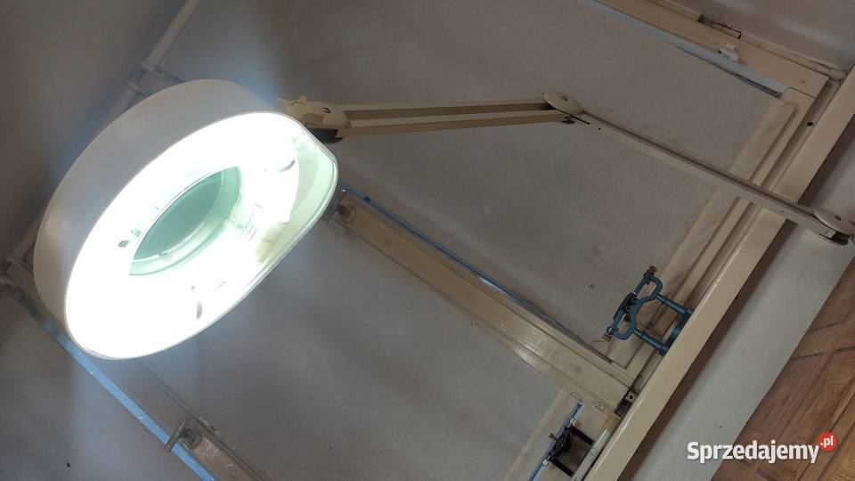 Lampa biurkowa z lupą Pozostałe Kraków