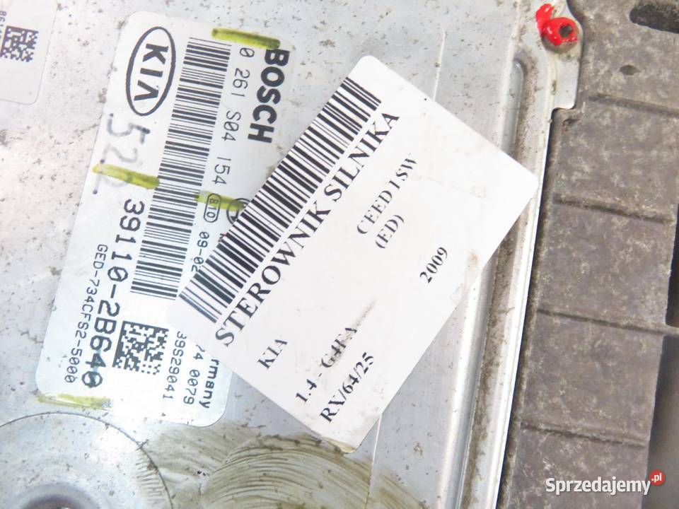 STEROWNIK KIA CEED I SW ED 14 109 G4FA sprzedam