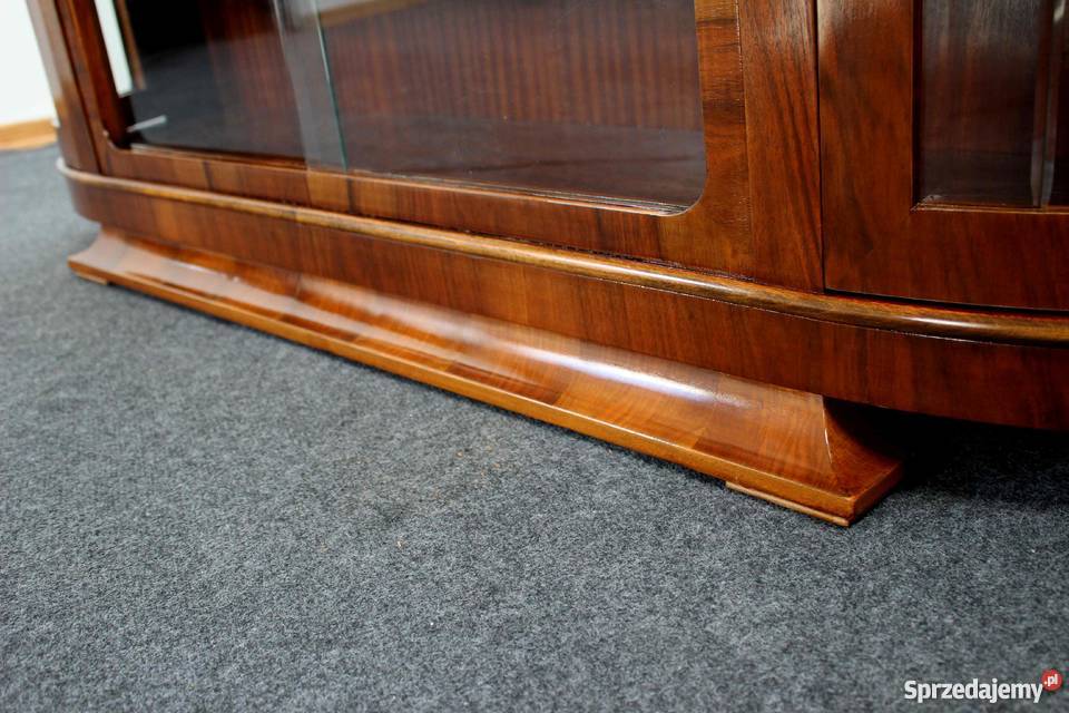 Biblioteczka Witrynka art deco renowacji dostawa kujawsko-pomorskie Zielonka