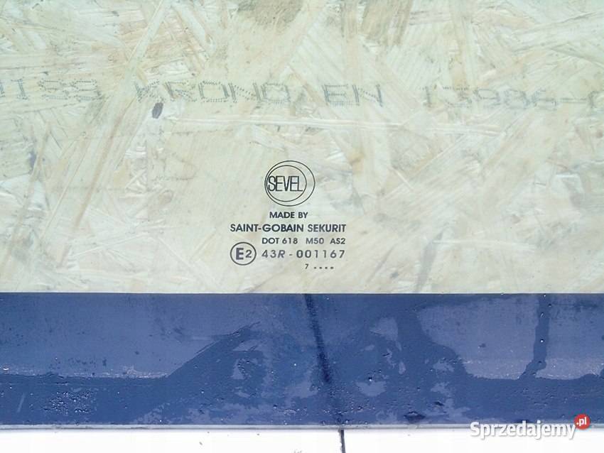 SZYBA KAROSERYJNA 665X1230 DUCATO 2 3 JUMPER