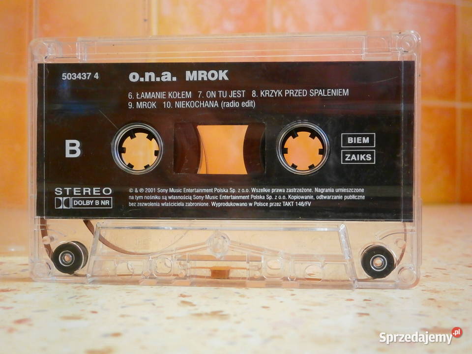 Kaseta audio ONA Mrok dobra łódzkie Łódź