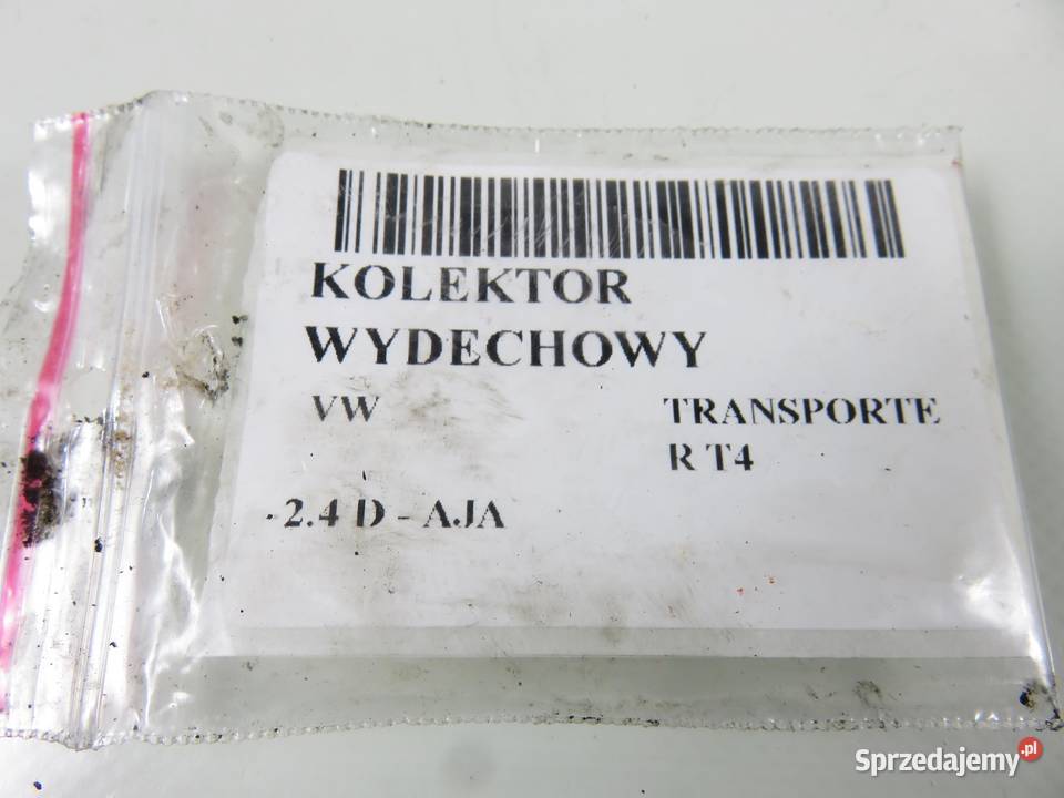 KOLEKTOR WYDECHOWY VW TRANSPORTER T4 24 D