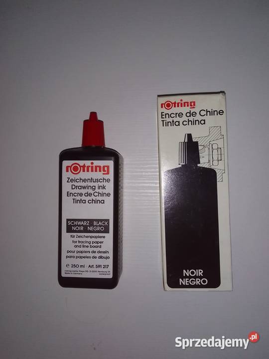 Rotring tusz 250 ml Pozostałe śląskie Katowice