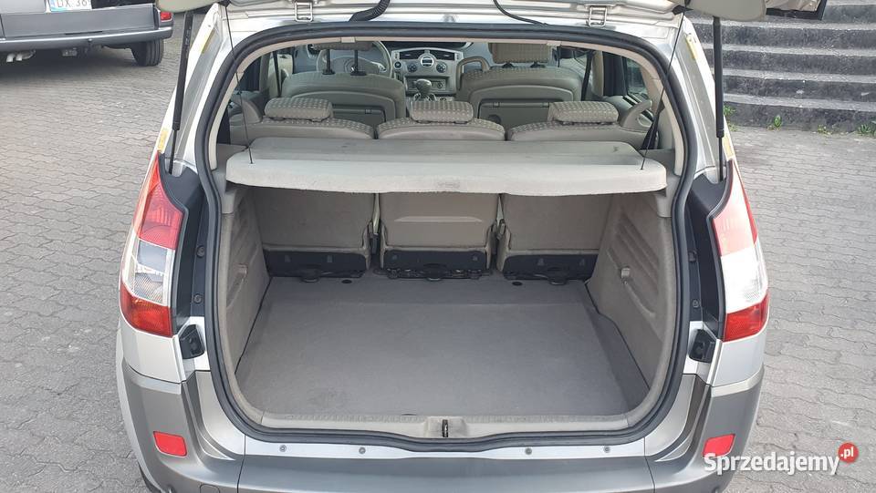 Renault Scenic II 20 16V 135 Aut salon I wł 2 czujnik deszczu