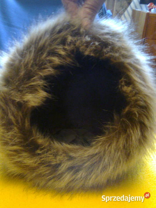 Czapka damska ze sztucznego futra Dla kobiet Łódź