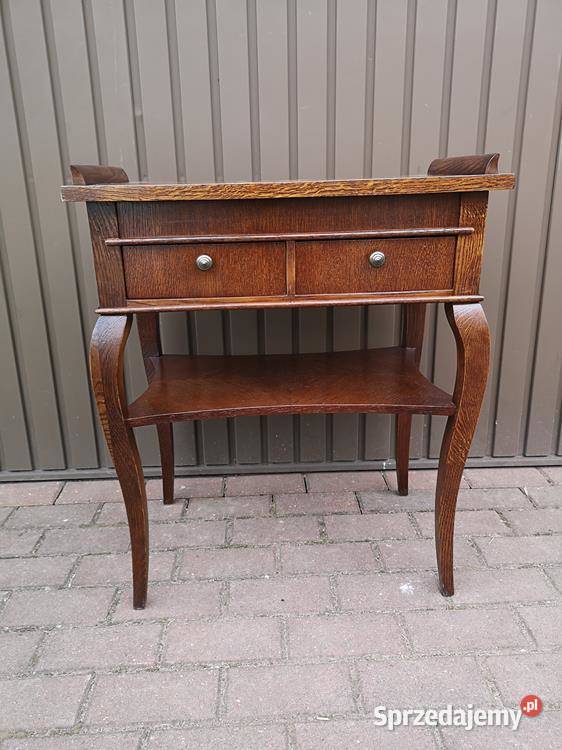 Stolik Finezyjny Nciak Dębowy Stary Antyk wielkopolskie Swarzędz